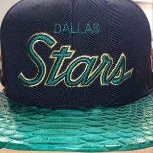Just Don Hat (Adjustable) SNAKESKIN...DALLAS STARS
